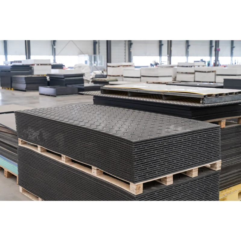 Rutschfeste Straßenpflasterplatten aus HDPE