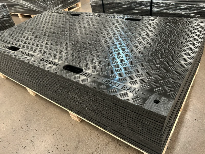 Rutschfeste Straßenpflasterplatten aus HDPE